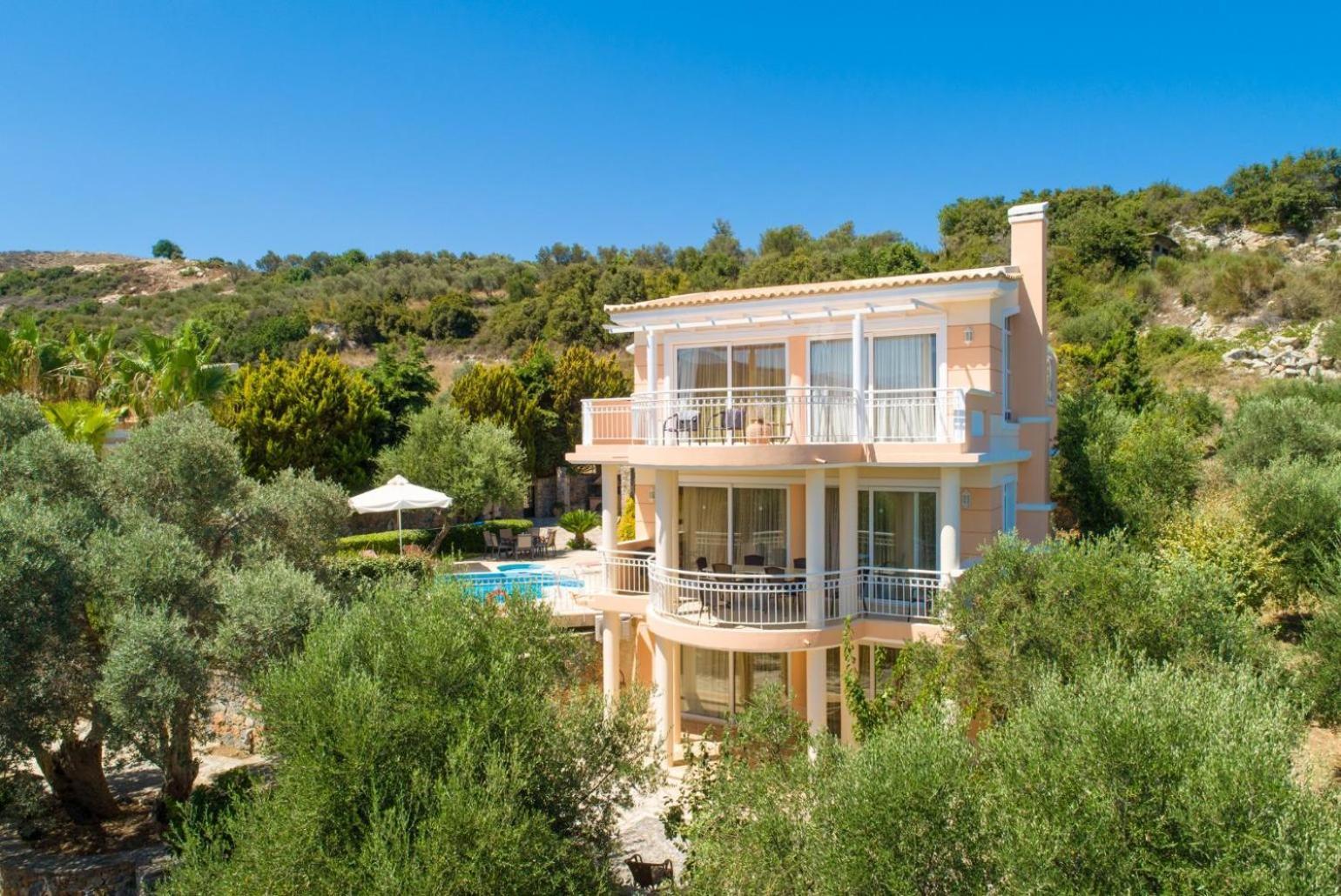 Villa Asimenia Agia Triada Exteriér fotografie